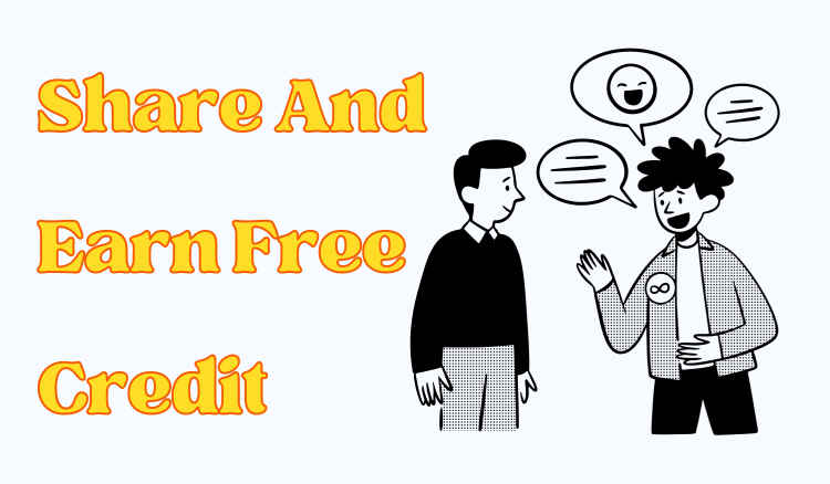 Share And Earn Free Credit