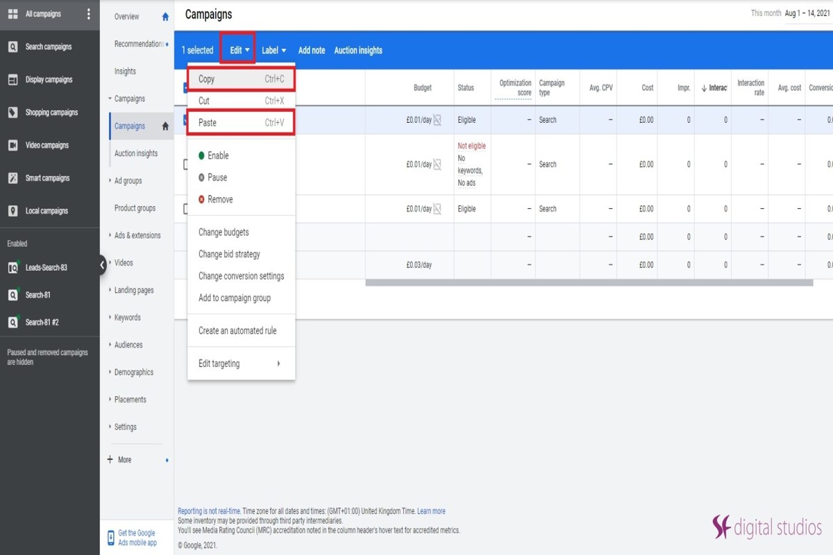 How to Copy Campaign in Google Ads: A Step-by-Step Guide