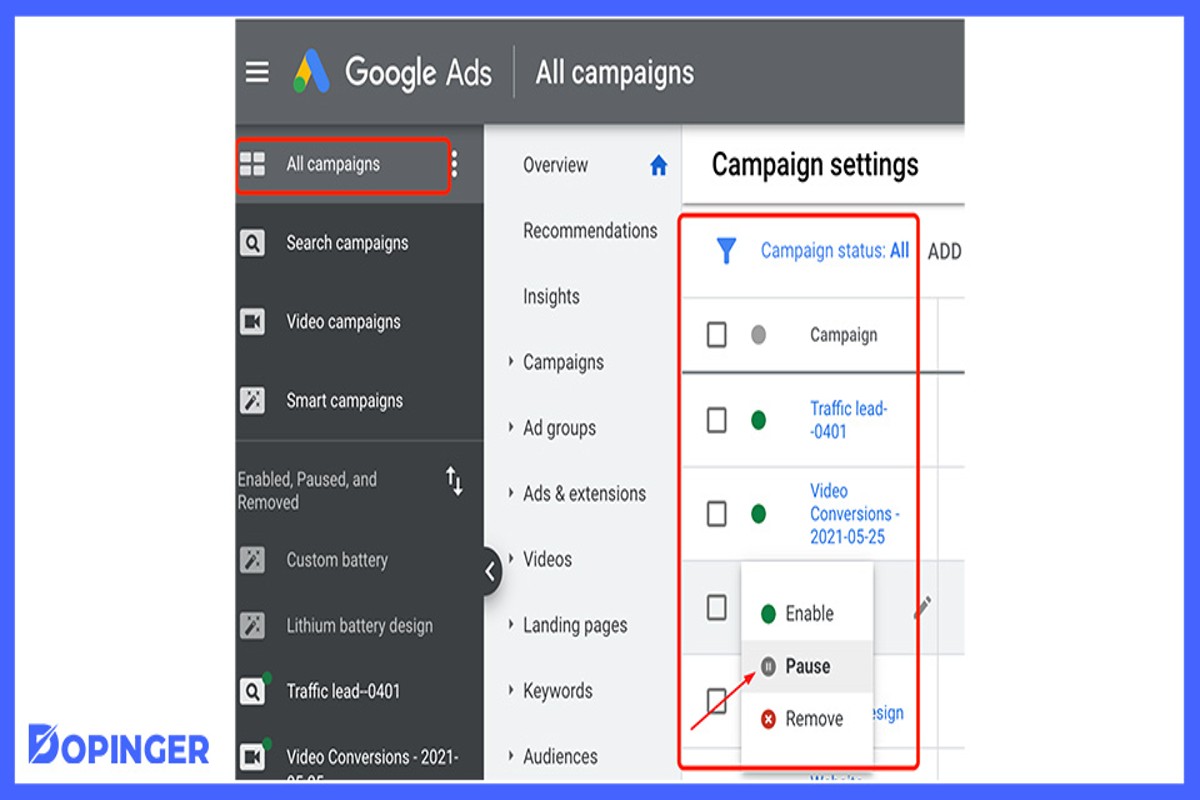 How to Pause Google Ads: A Step-by-Step Guide