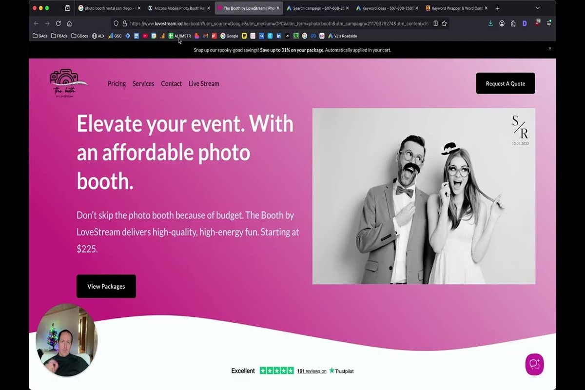 Google Ads for Photo Booth Businesses: A Complete Guide